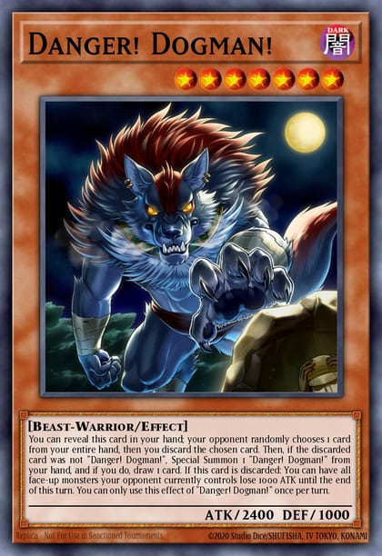 Danger! Dogman!, 2019 Gold Sarcophagus Tin Mega Pack MP19-EN218