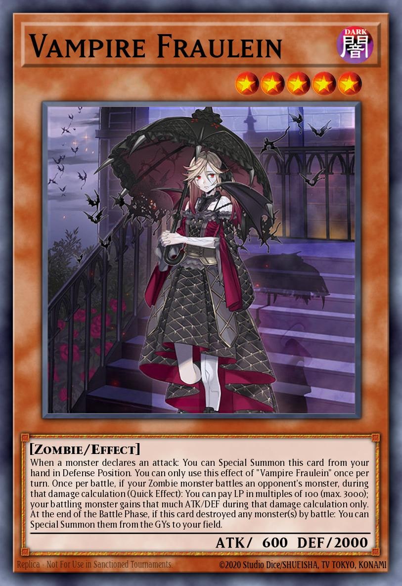 Vampire Fraulein, 2019 Gold Sarcophagus Tin Mega Pack MP19-EN235