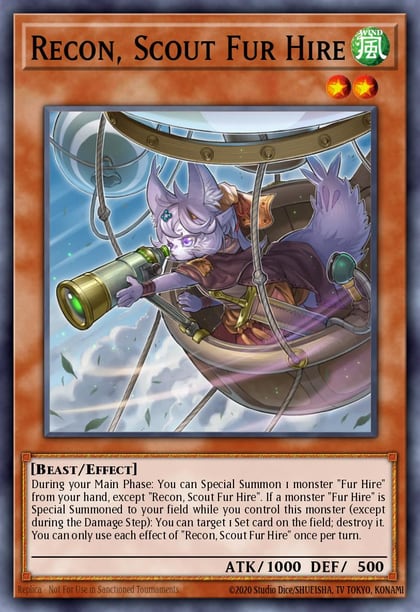 Recon, Scout Fur Hire, 2019 Gold Sarcophagus Tin Mega Pack MP19-EN245