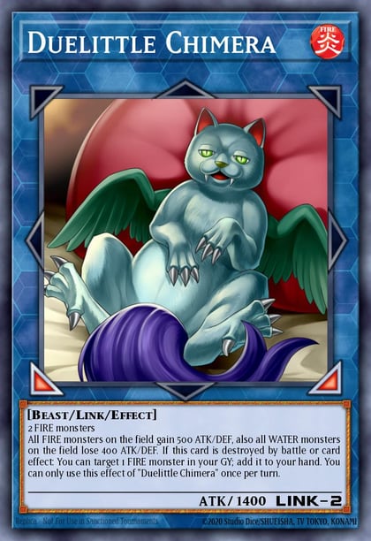 Duelittle Chimera, 2019 Gold Sarcophagus Tin Mega Pack MP19-EN270