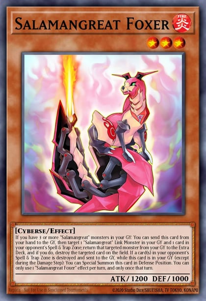 Salamangreat Foxer, 2020 Tin of Lost Memories MP20-EN004