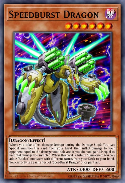 Speedburst Dragon, 2020 Tin of Lost Memories MP20-EN005