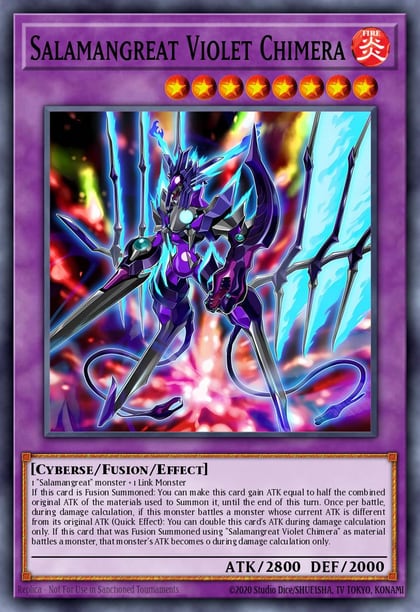 Salamangreat Violet Chimera, 2020 Tin of Lost Memories MP20-EN016