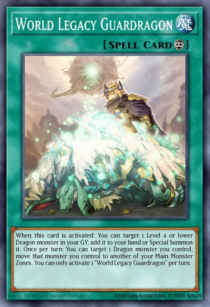 World Legacy Guardragon, 2020 Tin of Lost Memories MP20-EN029