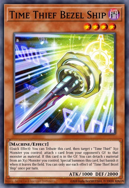 Time Thief Bezel Ship, 2020 Tin of Lost Memories MP20-EN038