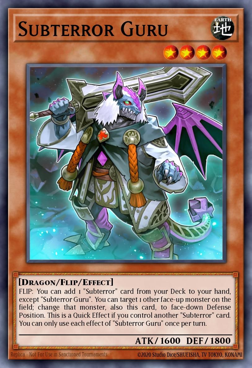 Subterror Guru, 2020 Tin of Lost Memories MP20-EN047