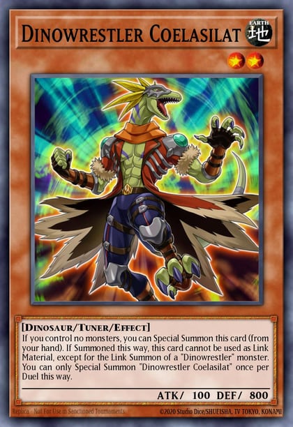 Dinowrestler Coelasilat, 2020 Tin of Lost Memories MP20-EN053