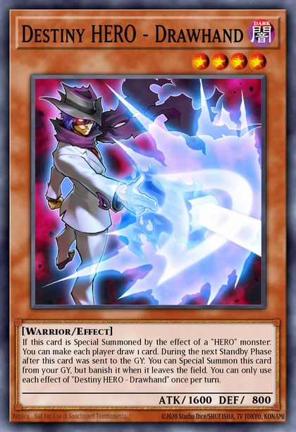 Destiny HERO - Drawhand, 2020 Tin of Lost Memories MP20-EN055