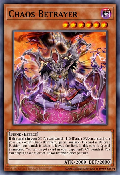Chaos Betrayer, 2020 Tin of Lost Memories MP20-EN060