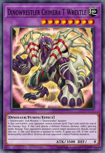 Dinowrestler Chimera T Wrextle, 2020 Tin of Lost Memories MP20-EN063