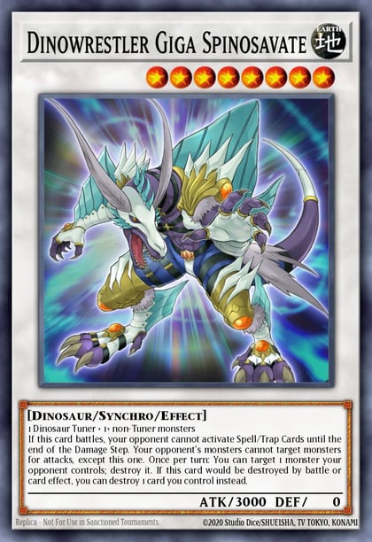 Dinowrestler Giga Spinosavate, 2020 Tin of Lost Memories MP20-EN066