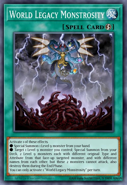 World Legacy Monstrosity, 2020 Tin of Lost Memories MP20-EN076