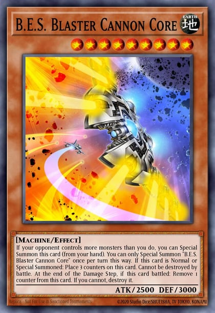 B.E.S. Blaster Cannon Core, 2020 Tin of Lost Memories MP20-EN111