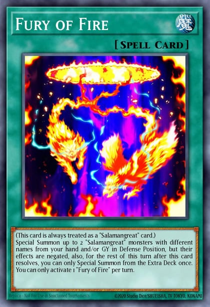 Fury of Fire, 2020 Tin of Lost Memories MP20-EN129