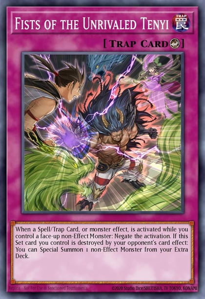 Fists of the Unrivaled Tenyi, 2020 Tin of Lost Memories MP20-EN135