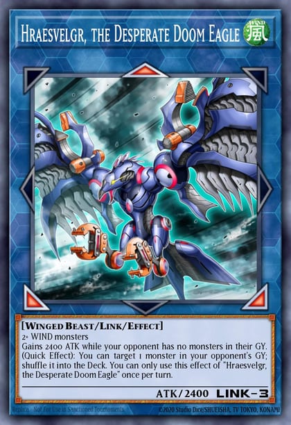 Hraesvelgr, the Desperate Doom Eagle, 2020 Tin of Lost Memories MP20-EN141