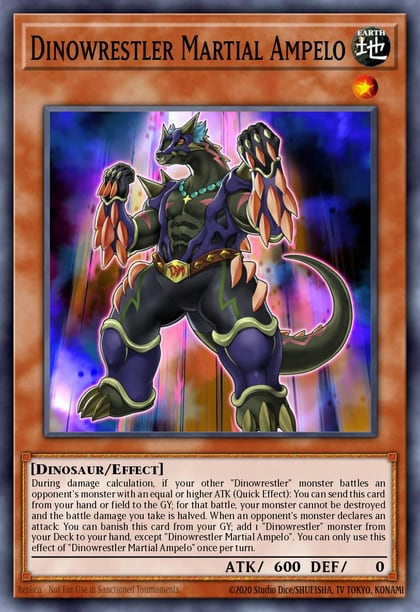 Dinowrestler Martial Ampelo, 2020 Tin of Lost Memories MP20-EN150