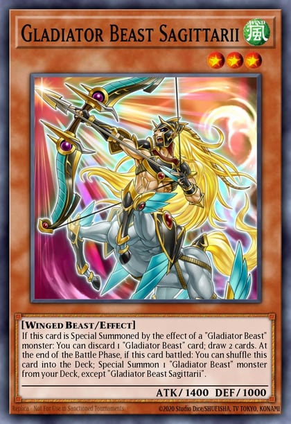 Gladiator Beast Sagittarii, 2020 Tin of Lost Memories MP20-EN155