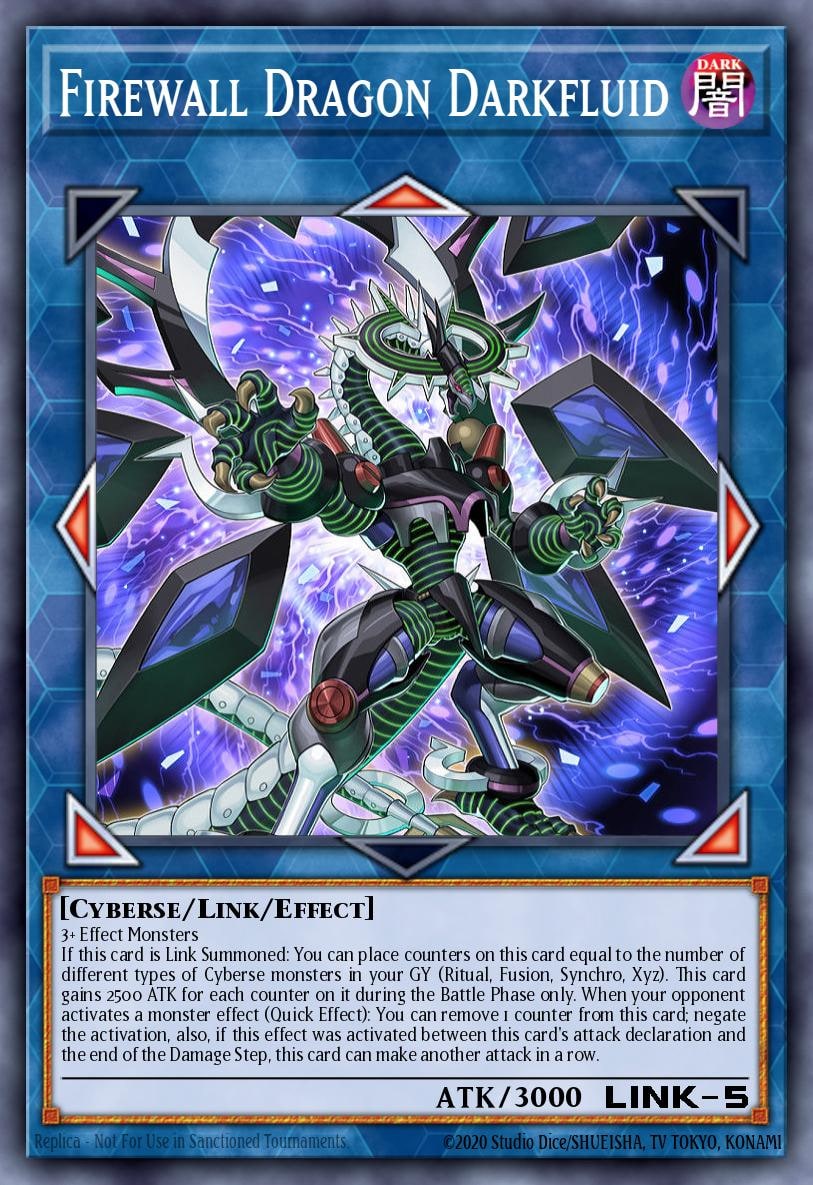 Firewall Dragon Darkfluid, 2020 Tin of Lost Memories MP20-EN168