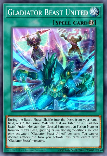 Gladiator Beast United, 2020 Tin of Lost Memories MP20-EN185