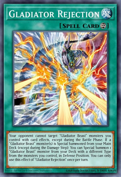 Gladiator Rejection, 2020 Tin of Lost Memories MP20-EN186