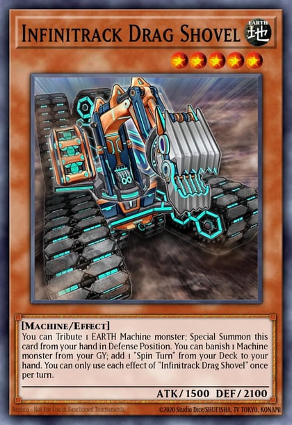 Infinitrack Drag Shovel, 2020 Tin of Lost Memories MP20-EN209