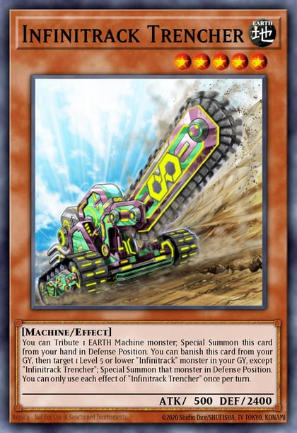 Infinitrack Trencher, 2020 Tin of Lost Memories MP20-EN210