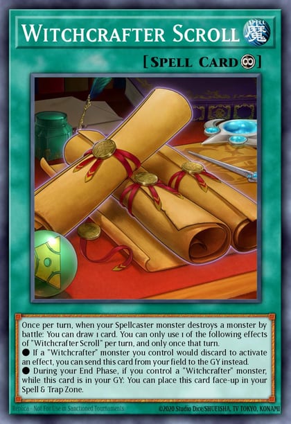 Witchcrafter Scroll, 2020 Tin of Lost Memories MP20-EN230