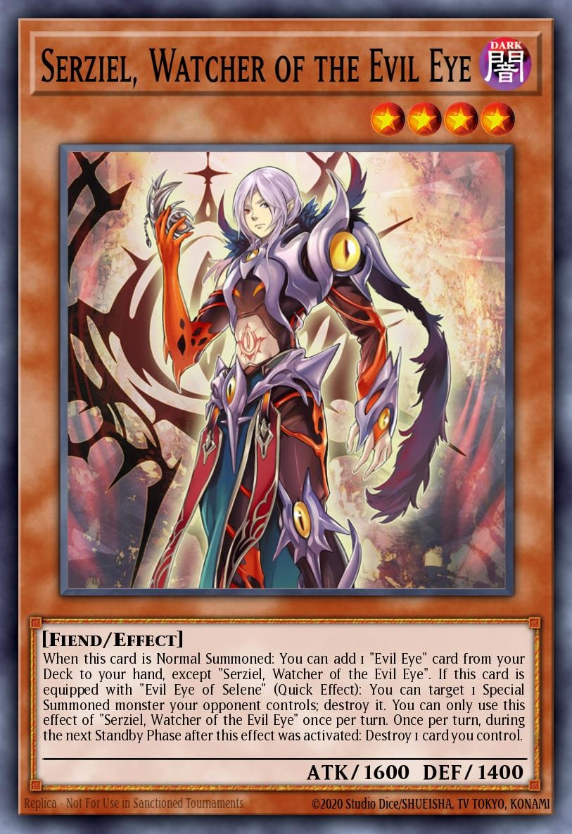 Serziel, Watcher of the Evil Eye, 2020 Tin of Lost Memories MP20-EN232