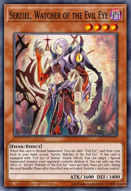 Serziel, Watcher of the Evil Eye, 2020 Tin of Lost Memories MP20-EN232