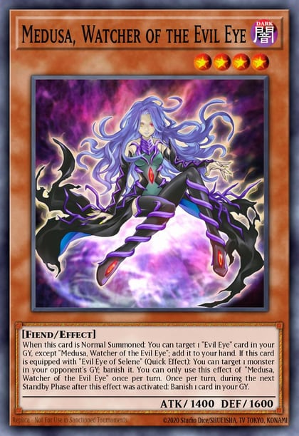 Medusa, Watcher of the Evil Eye, 2020 Tin of Lost Memories MP20-EN233
