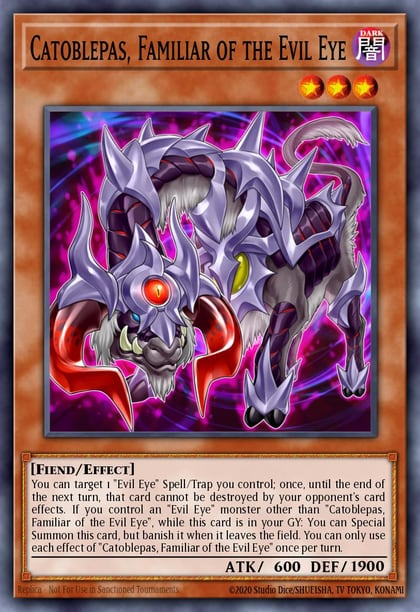 Catoblepas, Familiar of the Evil Eye, 2020 Tin of Lost Memories MP20-EN234