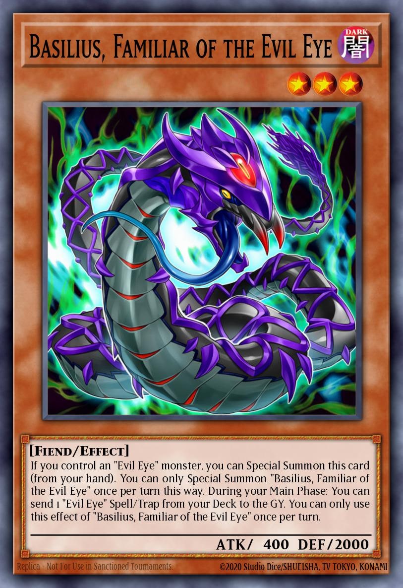 Basilius, Familiar of the Evil Eye, 2020 Tin of Lost Memories MP20-EN235
