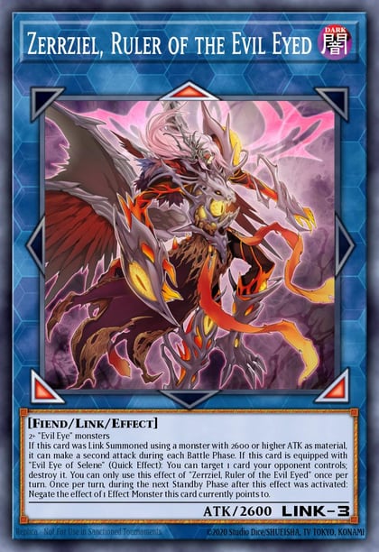 Zerrziel, Ruler of the Evil Eyed, 2020 Tin of Lost Memories MP20-EN236