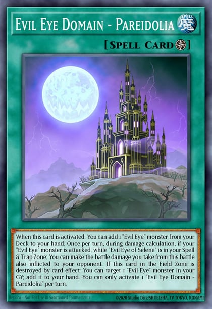 Evil Eye Domain - Pareidolia, 2020 Tin of Lost Memories MP20-EN238