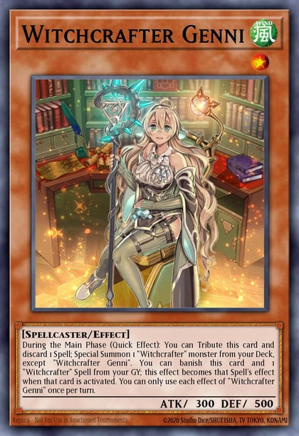 Witchcrafter Genni, 2021 Tin of Ancient Battles MP21-EN006