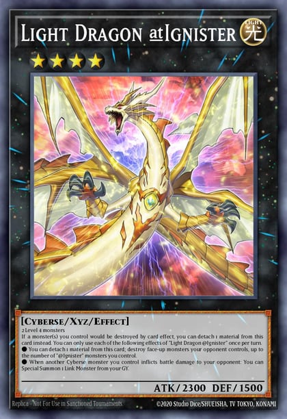 Light Dragon @Ignister, 2021 Tin of Ancient Battles MP21-EN016