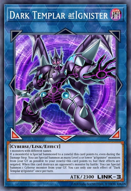Dark Templar @Ignister, 2021 Tin of Ancient Battles MP21-EN017