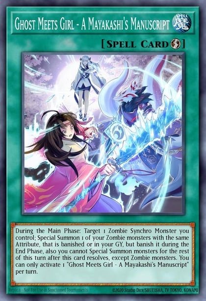 Ghost Meets Girl - A Mayakashi's Manuscript, 2021 Tin of Ancient Battles MP21-EN026