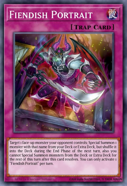 Fiendish Portrait, 2021 Tin of Ancient Battles MP21-EN033