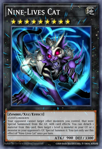 Nine-Lives Cat, 2021 Tin of Ancient Battles MP21-EN035
