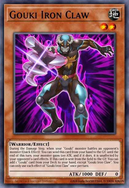 Gouki Iron Claw, 2021 Tin of Ancient Battles MP21-EN045