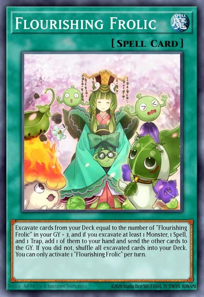 Flourishing Frolic, 2021 Tin of Ancient Battles MP21-EN082