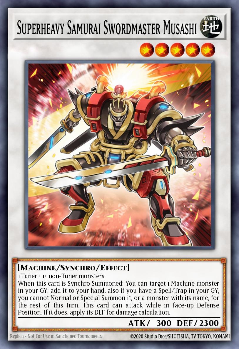 Superheavy Samurai Swordmaster Musashi, 2021 Tin of Ancient Battles MP21-EN095