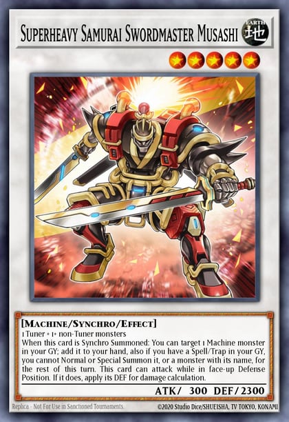 Superheavy Samurai Swordmaster Musashi, 2021 Tin of Ancient Battles MP21-EN095