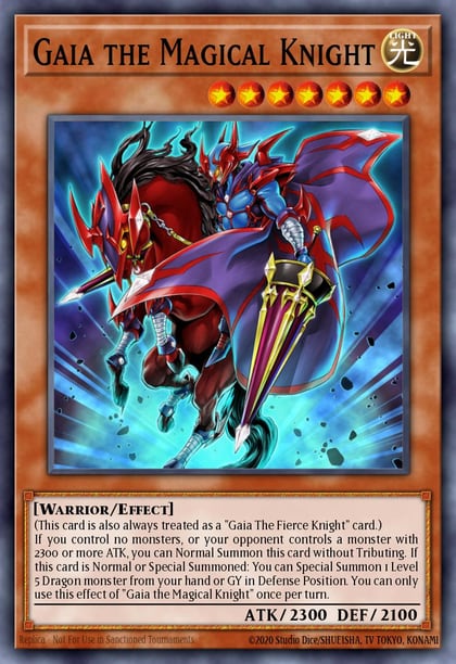 Gaia the Magical Knight, 2021 Tin of Ancient Battles MP21-EN097