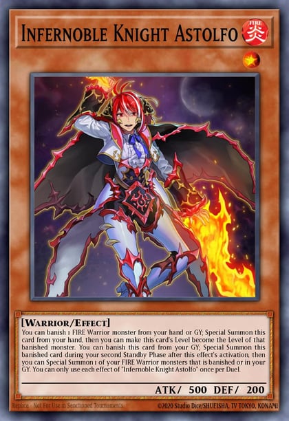 Infernoble Knight Astolfo, 2021 Tin of Ancient Battles MP21-EN108