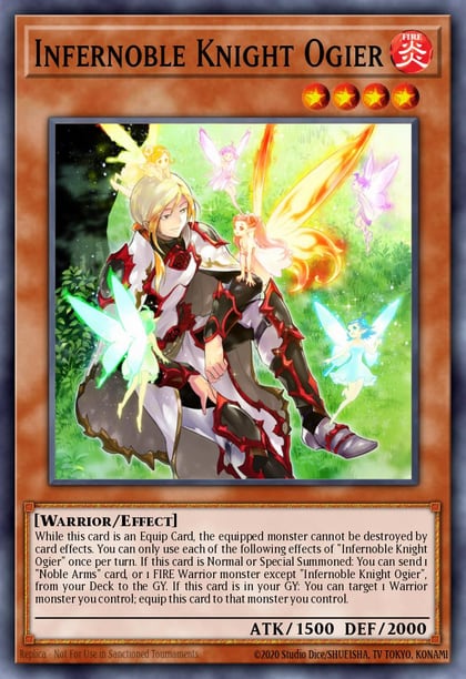 Infernoble Knight Ogier, 2021 Tin of Ancient Battles MP21-EN109