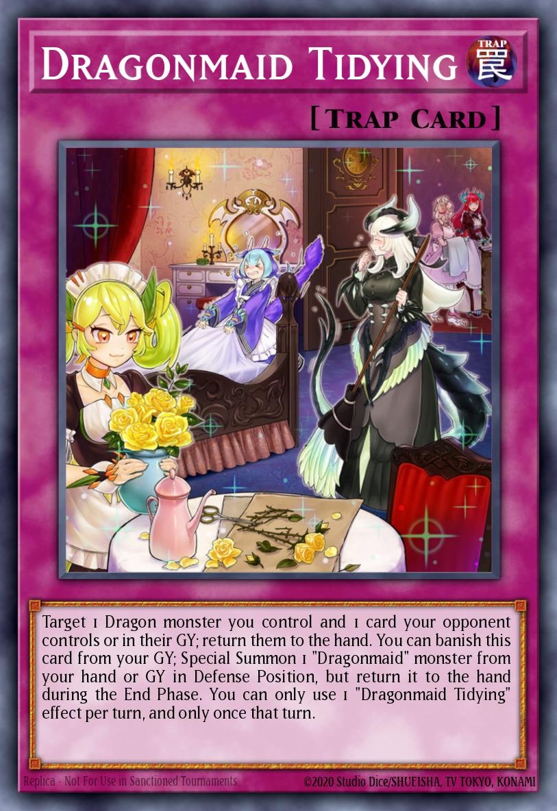 Dragonmaid Tidying, 2021 Tin of Ancient Battles MP21-EN153