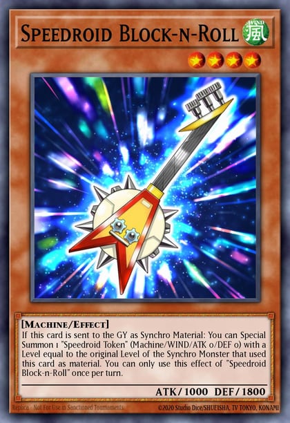 Speedroid Block-n-Roll, 2021 Tin of Ancient Battles MP21-EN161